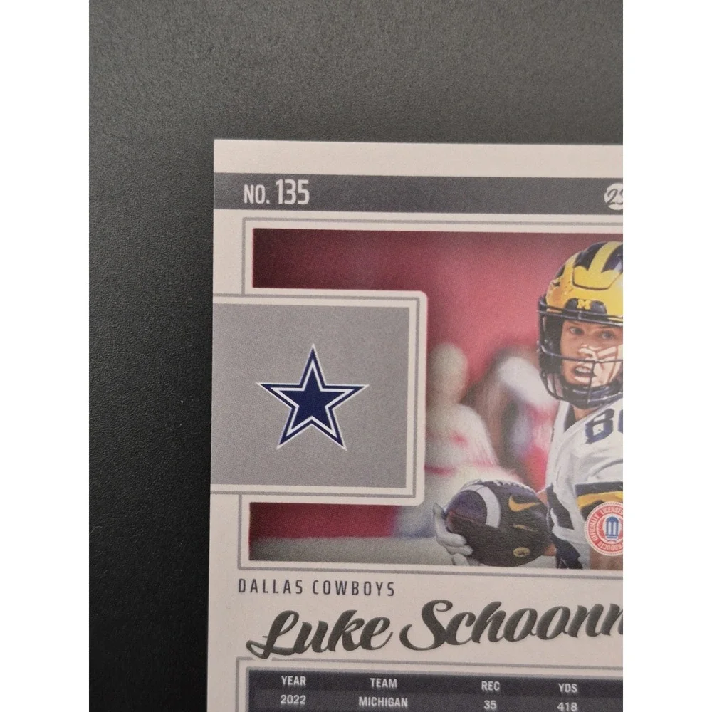 2023 Panini Luminance Luke Schoonmaker #135 Rookie‎ Autograph /350 (RC) Cowboys